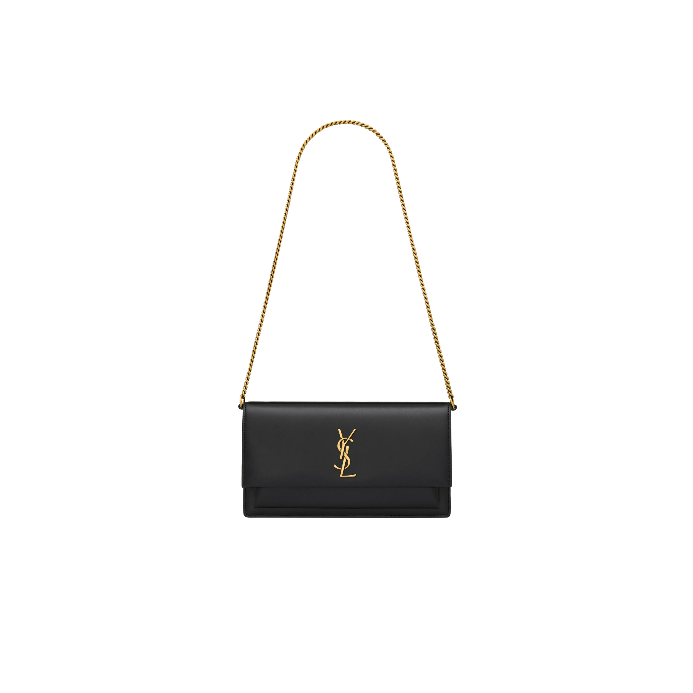 y*l sunset clutch in box Sa**t Lau*nt 8109970sx0w1000 (22*12*2cm)